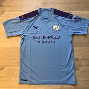 Manchester City soccer jersey